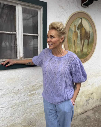 Lene Beier x Lind - LBTulipan Strik - Light Purple 